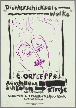 Dichterschicksals Wolke? – Walter Weisse (Entwurf)