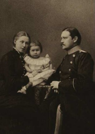 Paul von Hindenburg und seine Gattin Gertrud, geb. von Sperling