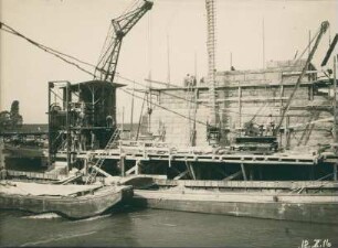Rheinbrücke Engers, Deutschland, 1917
