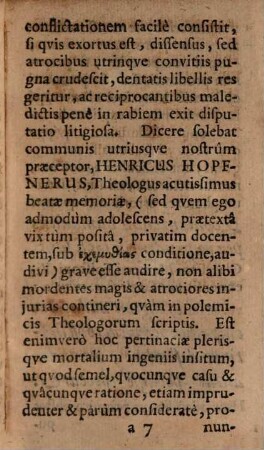 De Clerico Renitente : Casparis Ziegleri, De Clerico Renitente, sive Muneris Ecclesiastici Fuga, Dissertatio Iustinianea