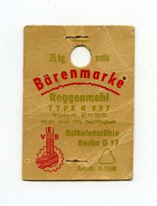 VEB Osthafenmühle Berlin