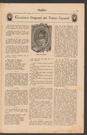 Graciosos orígenes del teatro español