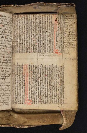 Fragment 1: Mystischer Traktat, dt. (wie Falzstreifen 1, 13. Jh.)