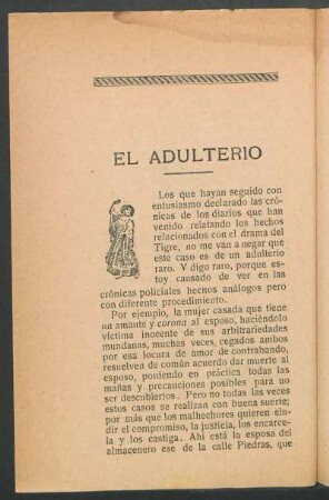 El adulterio