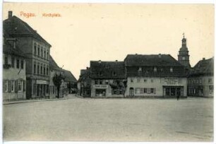 Pegau. Kirchplatz