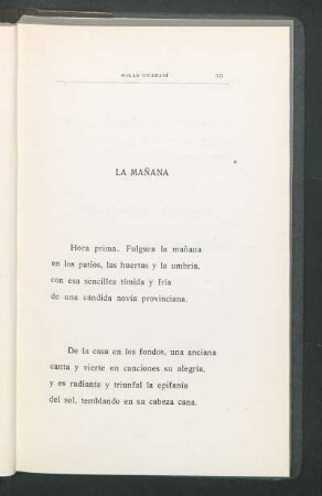 La mañana