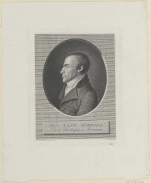 Bildnis des Ioh. Casp. Haefeli