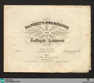 Bankett-Polonaise : 135tes Werk