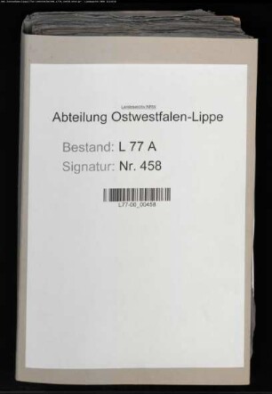 Wrugeregister des Amtes Varenholz, Vogtei Langenholzhausen