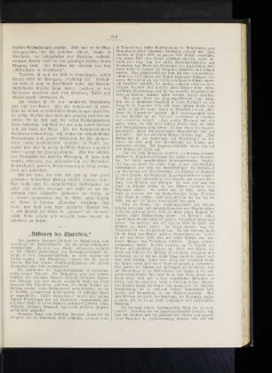 "Aufbauen des Charakters"