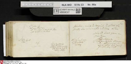 Stammbuch des Ernst Philipp Ludwig Zellmann (1763-1795) aus
                           Braunschweig