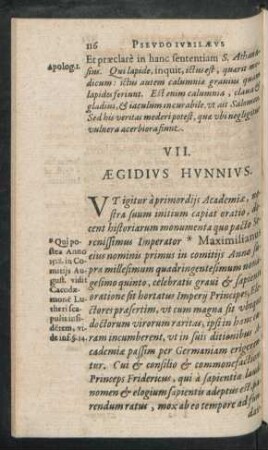 VII. Aegidius Hunnius