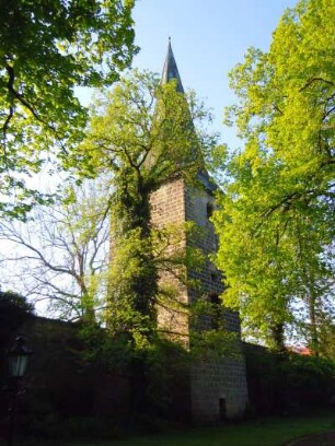 Quedlinburg - Stadtmauerturm : Stadtmauerturm, aufgenommen am 29. April 2014 in Quedlinburg. Foto Uwe Gerig