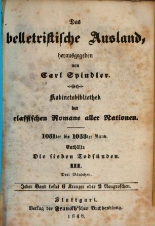 Die sieben Todsünden, 3,1/3. Der Zorn