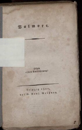 Valmore : Folgen einer Entführung!