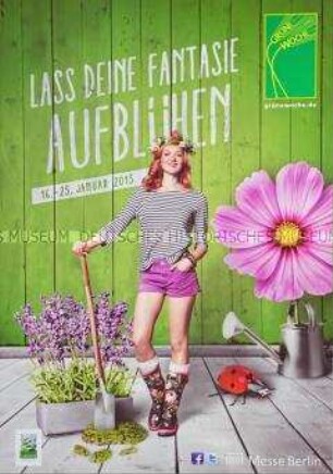 Plakat zur Internationalen Grünen Woche 2015