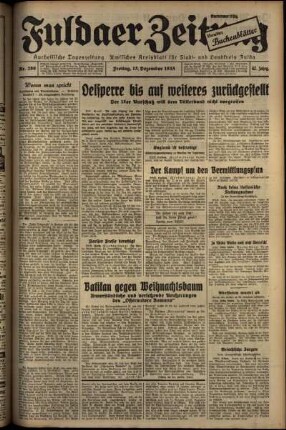 Ausgabe vom Freitag, den 13. Dezember 1935.