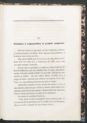 XV. - Sinfonía ó campanilleo á grande orquesta.