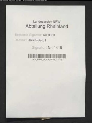 Zoll zu DÜNNWALD