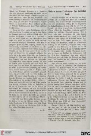 Raffaele Garrucci's Geschichte der christlichen Kunst