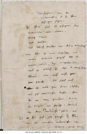 Verhör von Täufern durch Melanchthon (Seiten: 22r-26r)