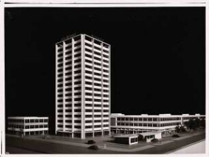 Graphisches Zentrum, Berlin: Modellansicht