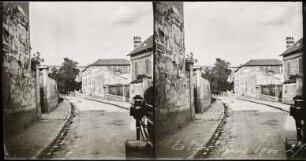 Straße in Les Moulineaux (heute Issy-Les Moulineaux)