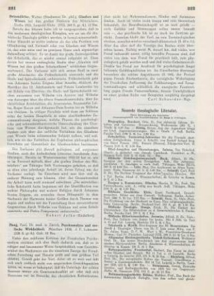 221-222 [Rezension] Maag, Paul, Psychoanalyse und seelische Wirklichkeit