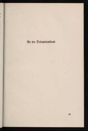 59-76, An der Dolomitenfront