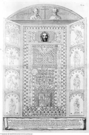 Istoria dell'antichissimo oratorio, o cappella di San Lorenzo nel Patriarchio Lateranense, comunemente appellato Sancta Sanctorum e della celebre Immagine del SS. Salvatore detta Acheropita, che ivi conservasi ...