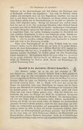 Turnfest in der Hasenheide (Rixdorf-Tempelhof)