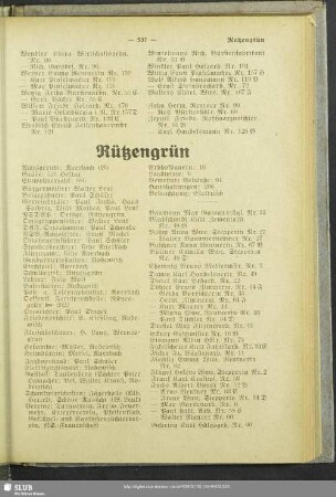 Rützengrün