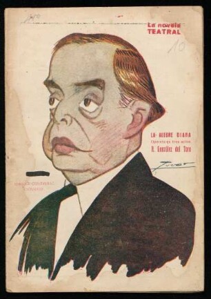 La alegre Diana : opereta en tres actos
