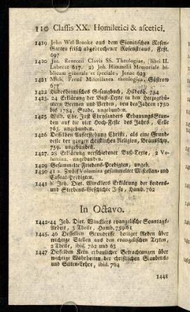 110-124, In Octavo. 1442 - 1970.