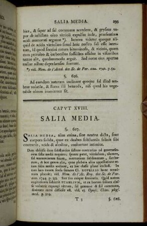 Caput XVIII. Salia Media.