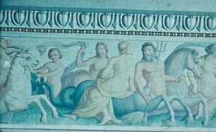 Poseidon und sein Gefolge
