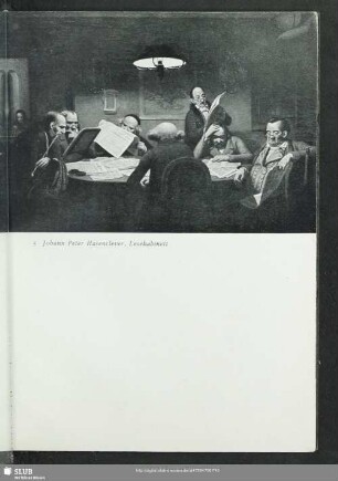 5 Johann Peter Hasenclever, Lesekabinett