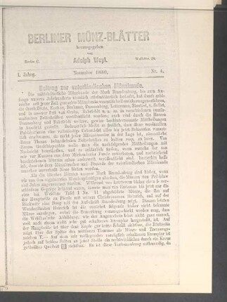 November 1880. Nr. 4