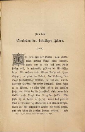 Natur- und Lebensbilder aus den Alpen