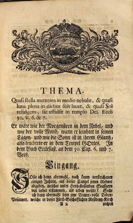 Greiffenclauischer Allzeit höher gestiegener Tugend-Glantz, Weyland Des Hochwürdigsten, des Heil. Röm. Reichs Fürsten und Herrn, Herrn Carl Philipp Henrich ... allhier gehaltenen Leich-Besingnuß