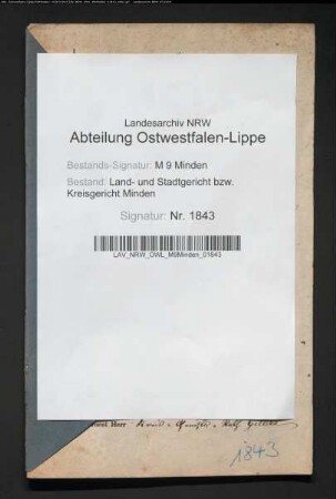 Sonstige: Rüter, Ferdinandine Pauline Louise, geb. Rolfing: