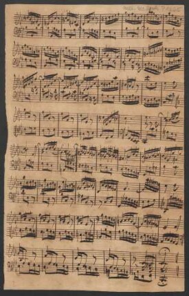 Partiten. Fragmente; cemb; c-Moll; BWV 826