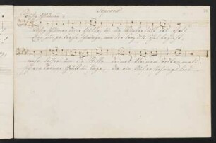 Ruhig schlumm're; F-Dur, Soprano