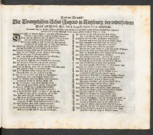 Friedens-Gemähld ... Anno 1712. ausgetheilet ...