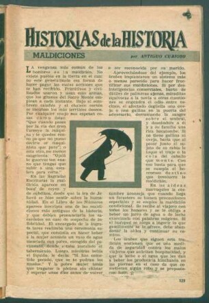 Maldiciones : Historias de la historia