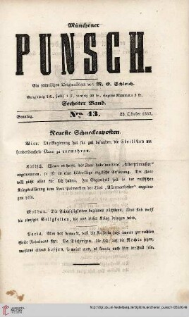 Nro. 43 (23. Oktober 1853)