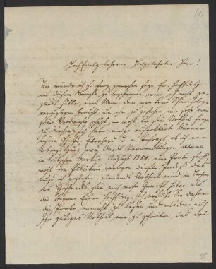Briefe an Friedrich Nicolai : 06.11.1784-06.1786