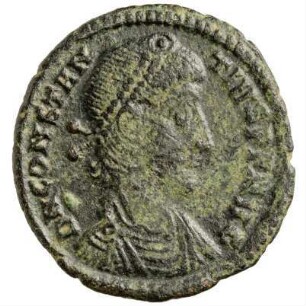 Münze, Aes 3, 350 - 355 n. Chr.