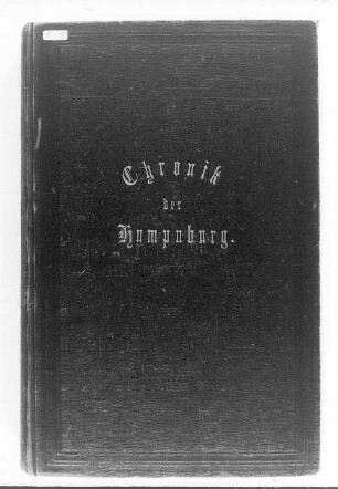 Franz von Pocci (1807-1876) Nachlass: Die Chronik der Humpenburg - BSB Pocciana A.107