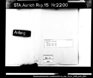 Die Akzise der Stadt Emden